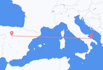 Flights from Valladolid, Spain to Bari, Italy