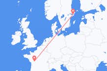 出发地 法国出发地 普瓦捷目的地 瑞典斯德哥尔摩的航班