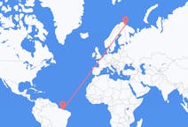 Flights from São Luís, Brazil to Kirkenes, Norway