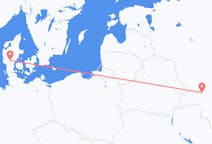 Flights from Bryansk, Russia to Billund, Denmark