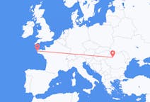 Flyreiser fra Brest, Frankrike til Cluj-Napoca, Romania