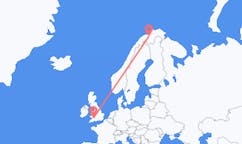 Flyg från Alta, Norge till Cardiff, Wales